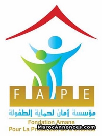L’association Fondation Amane pour la Protection de l’Enfance recrute une Assistante sociale